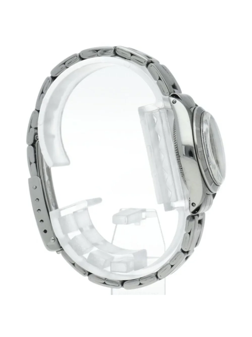Rolex Oyster Perpetual Antique SS Watch Silver Polished